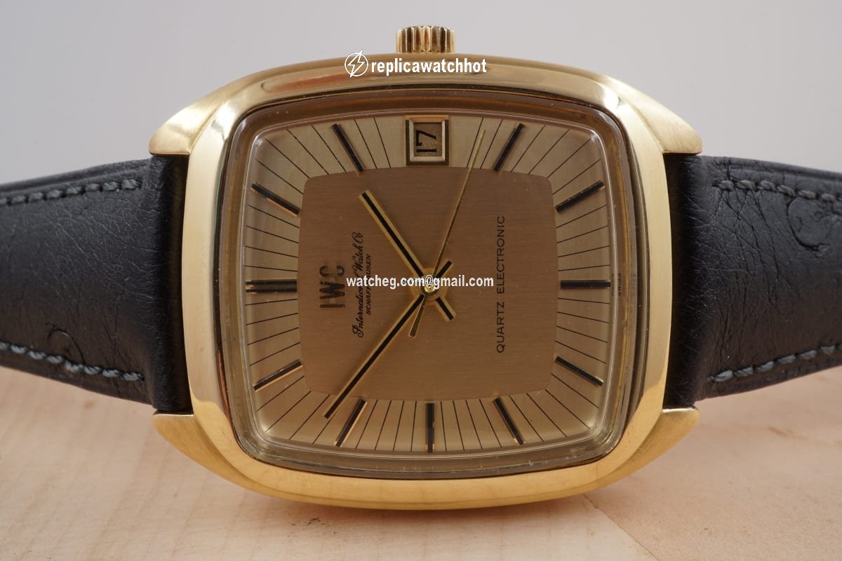 IWC Mens watch Unisex Quartz Yellow gold 3203 2