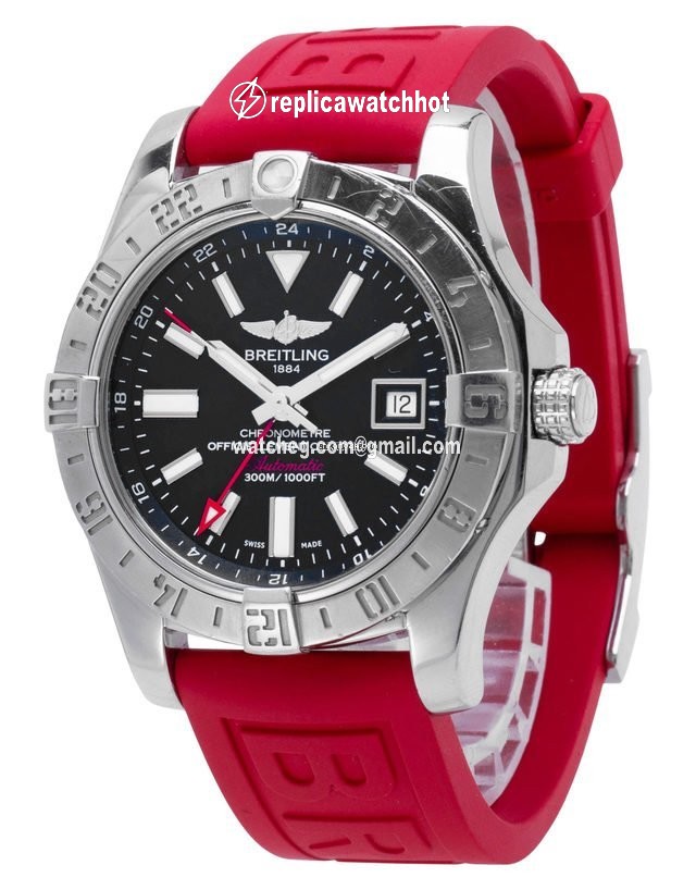 Breitling Avenger II GMT Mens watch Unisex Automatic Steel A3239011.BC35 2