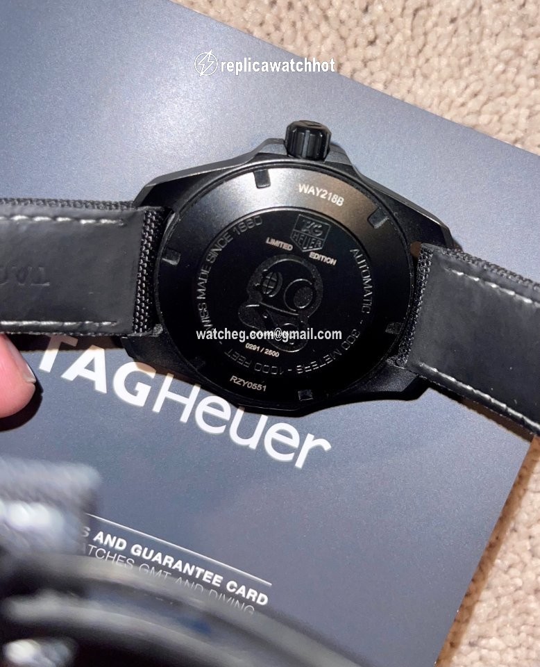 TAG Heuer Aquaracer 300M Mens watch Unisex Automatic Titanium WAY218B.FC6364 2