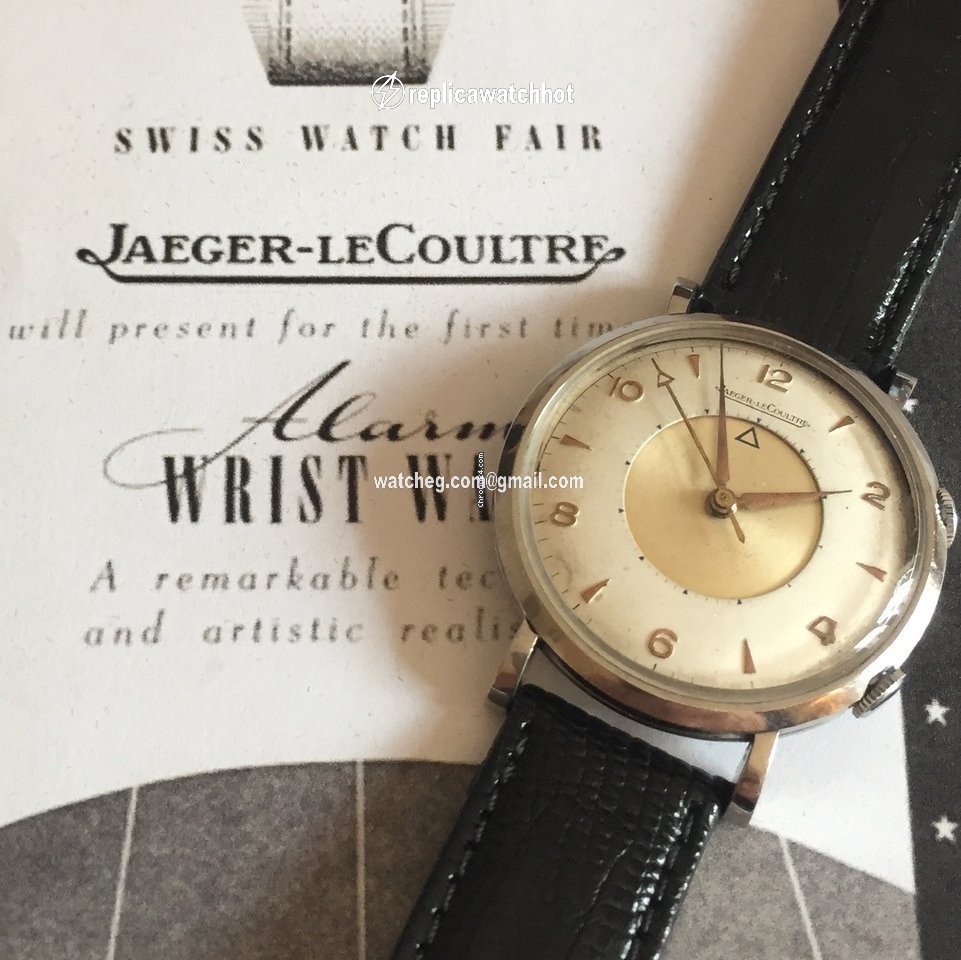 Jaeger-LeCoultre Mens watch Unisex Manual winding Steel cal 489 1 2