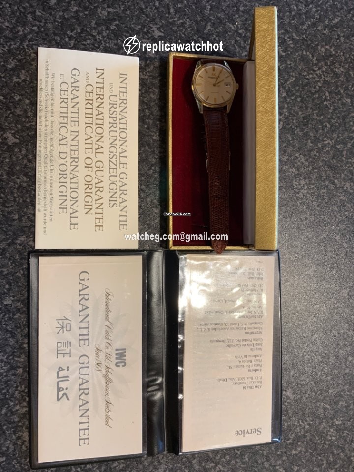 IWC Mens watch Unisex Automatic Yellow gold 1810 2