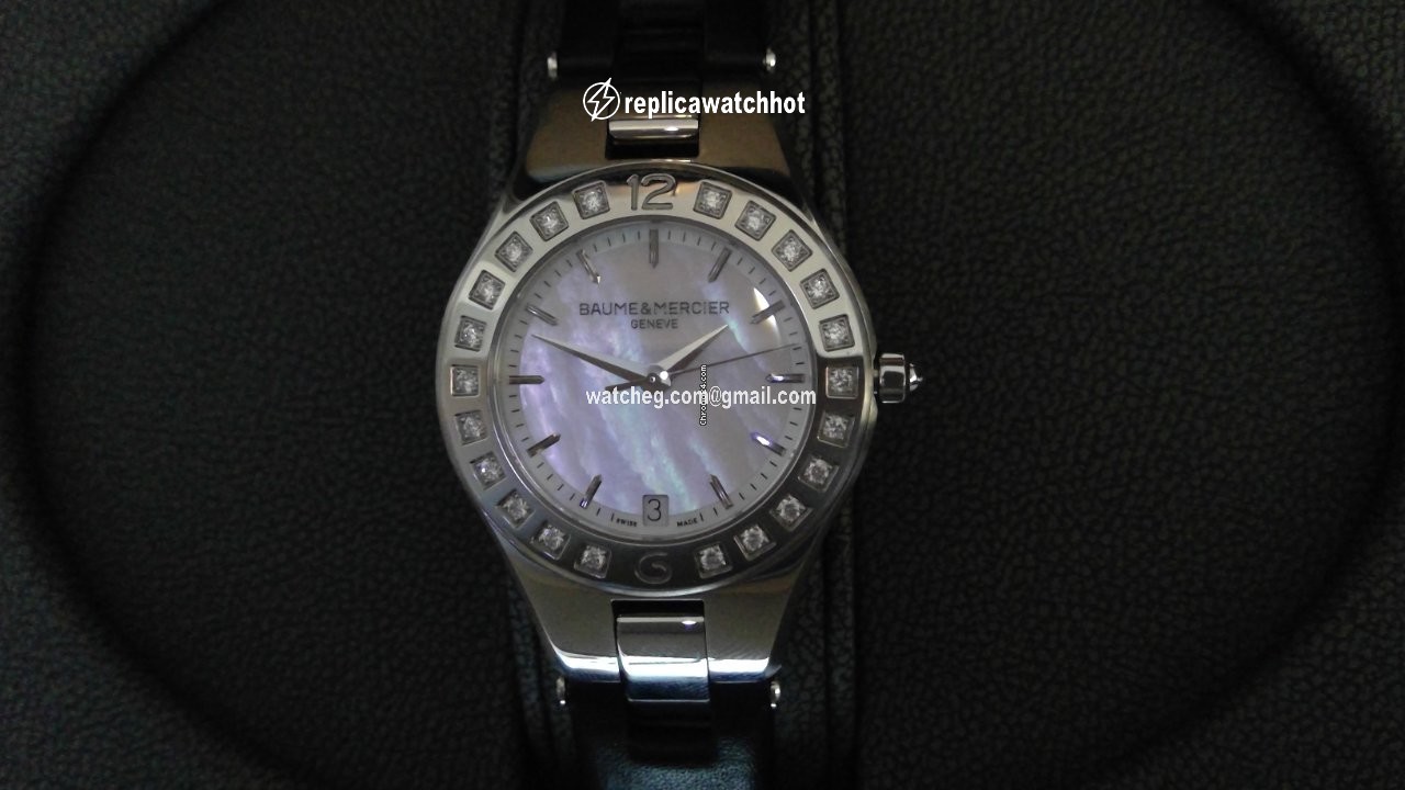 Baume & Mercier Linea Womens watch Quartz Steel M0A10072 2