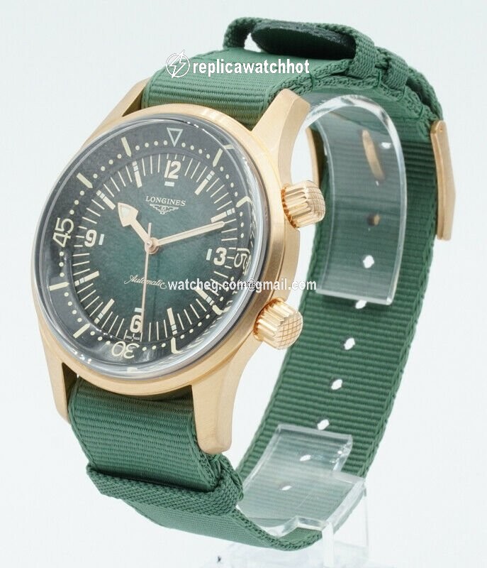 Longines Legend Diver Mens watch Unisex Automatic Bronze L3.774.1.50.2 2