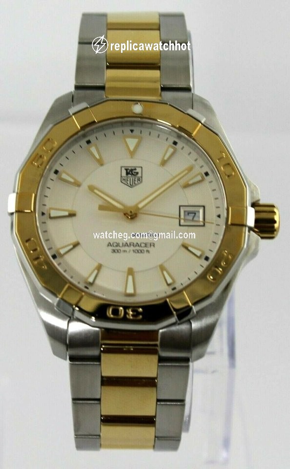 TAG Heuer Aquaracer Quartz Gold Steel WAY1120.BB0930 2