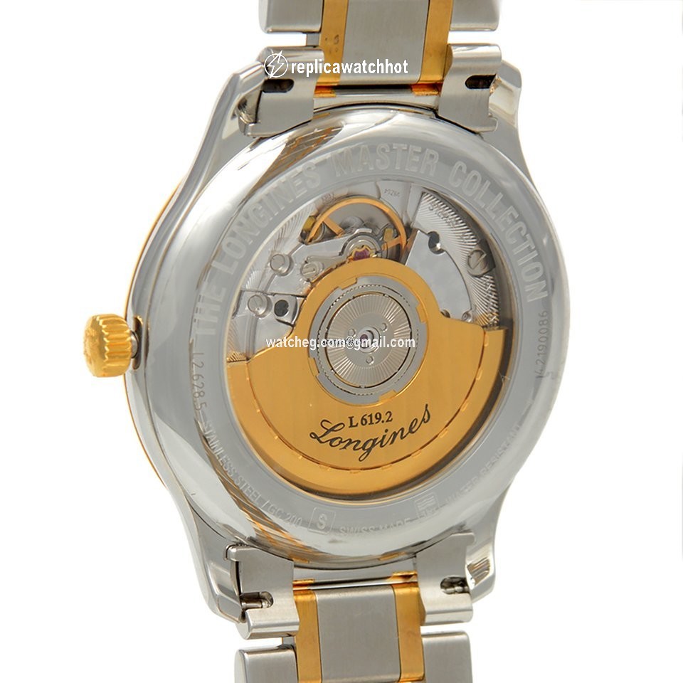 Longines Master Collection Mens watch Unisex Automatic Gold Steel L2.628.5.12.7 2