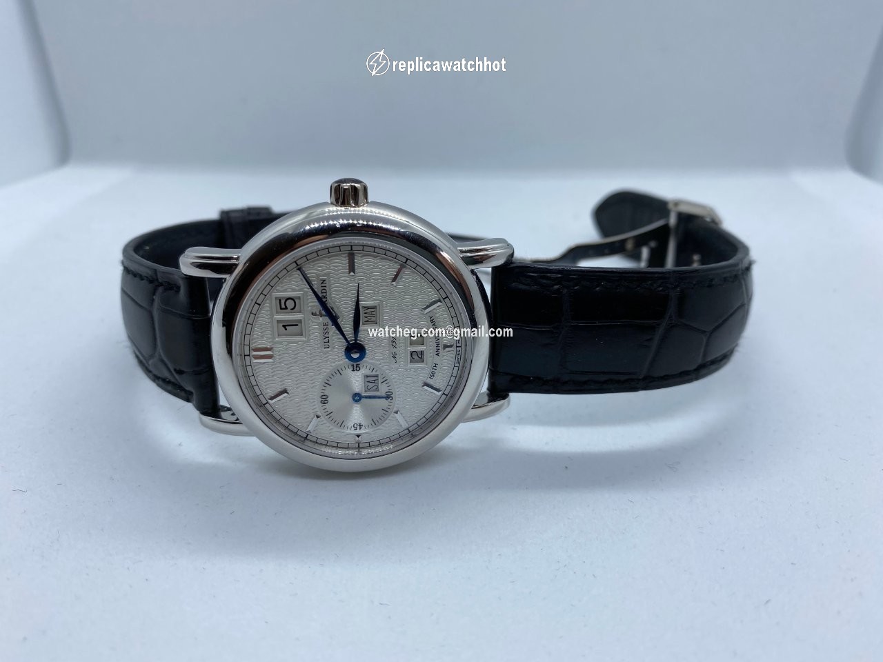 Ulysse Nardin Mens watch Unisex Automatic Platinum 339-20 2
