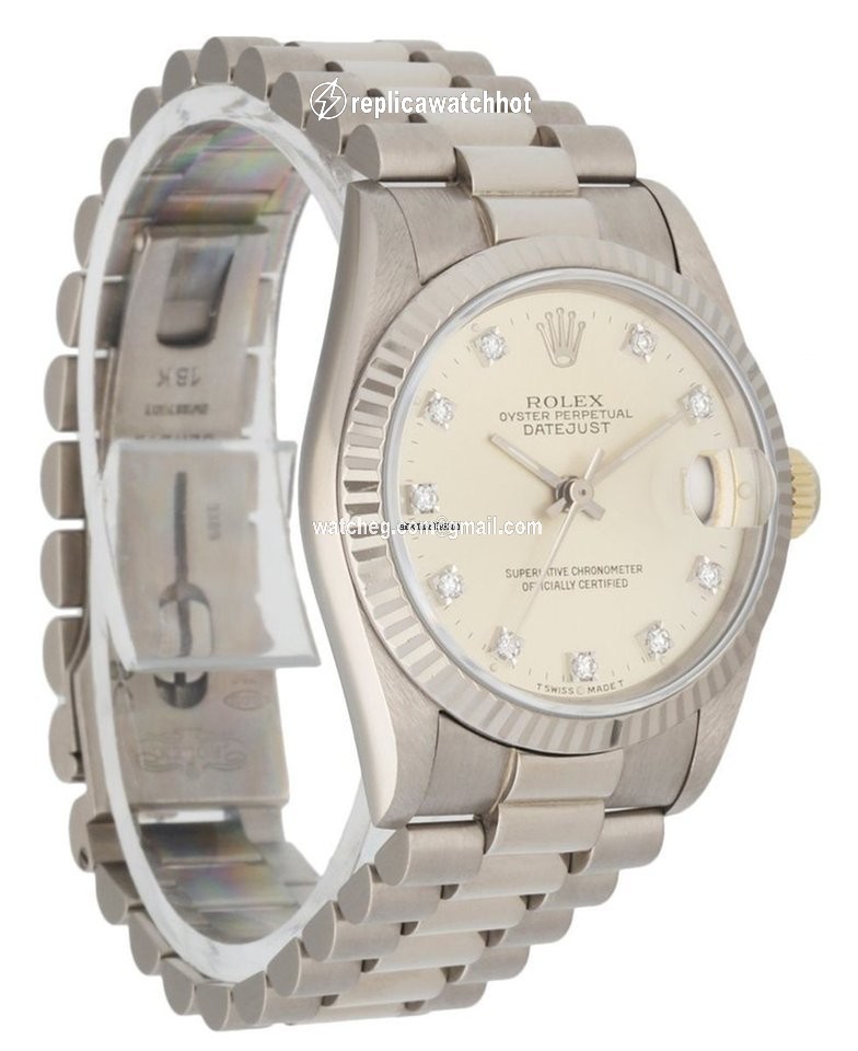 Rolex Datejust 31 Womens watch White gold Automatic 68279 2