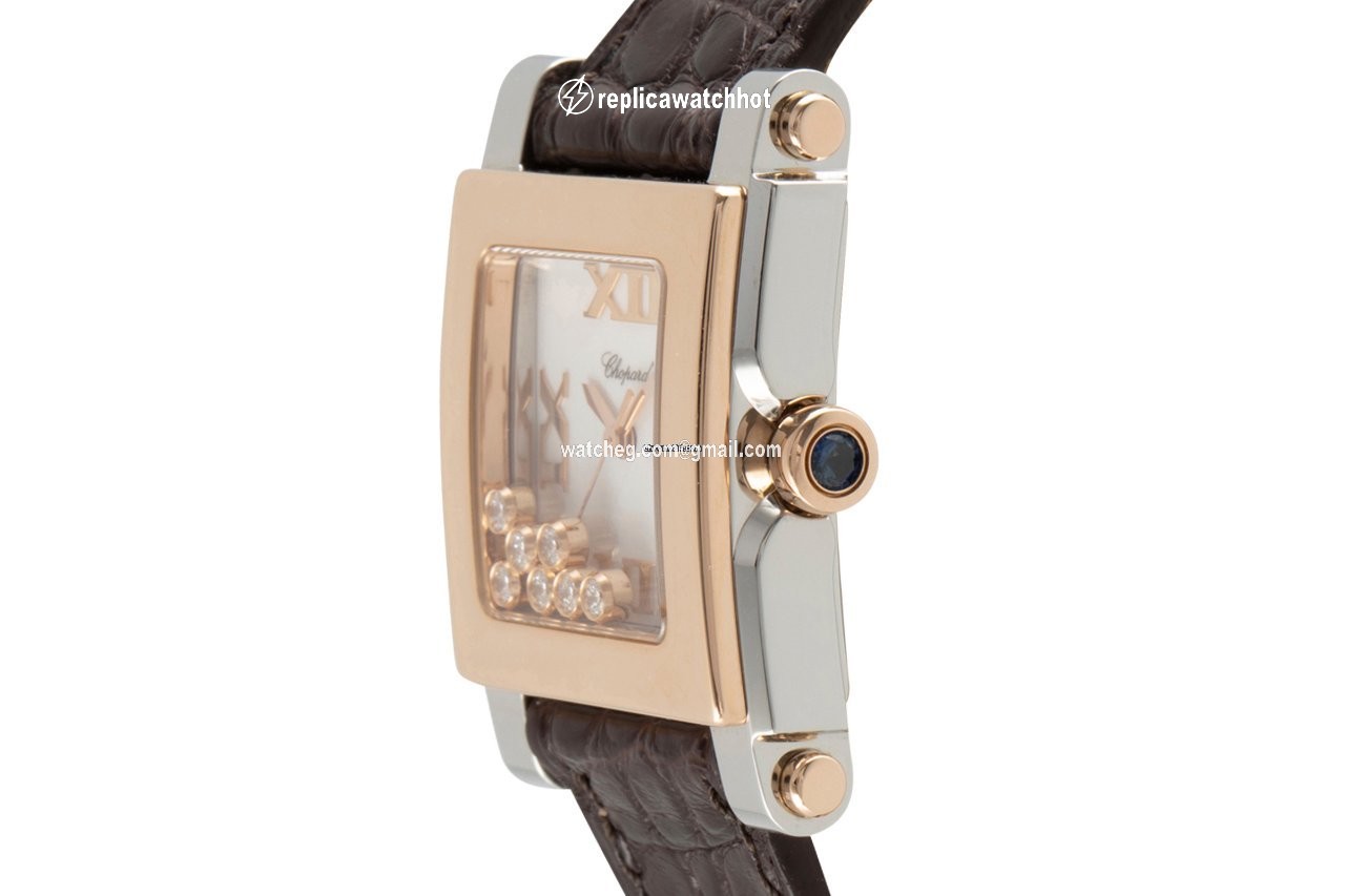 Chopard Happy Sport Womens watch Quartz Gold Steel 278497-9001 2