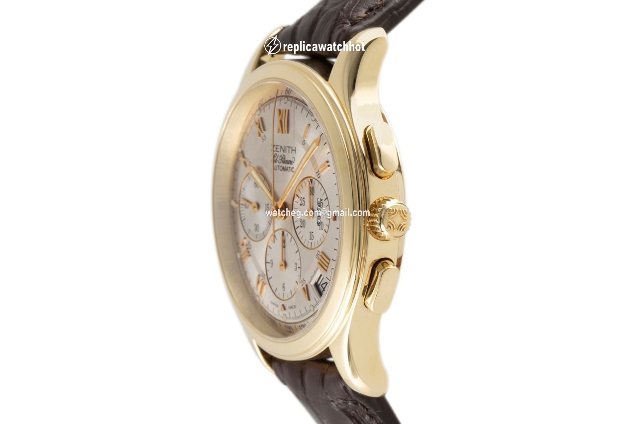 Zenith El Primero Chronograph Mens watch Unisex Automatic Yellow gold 30.0500.400 2