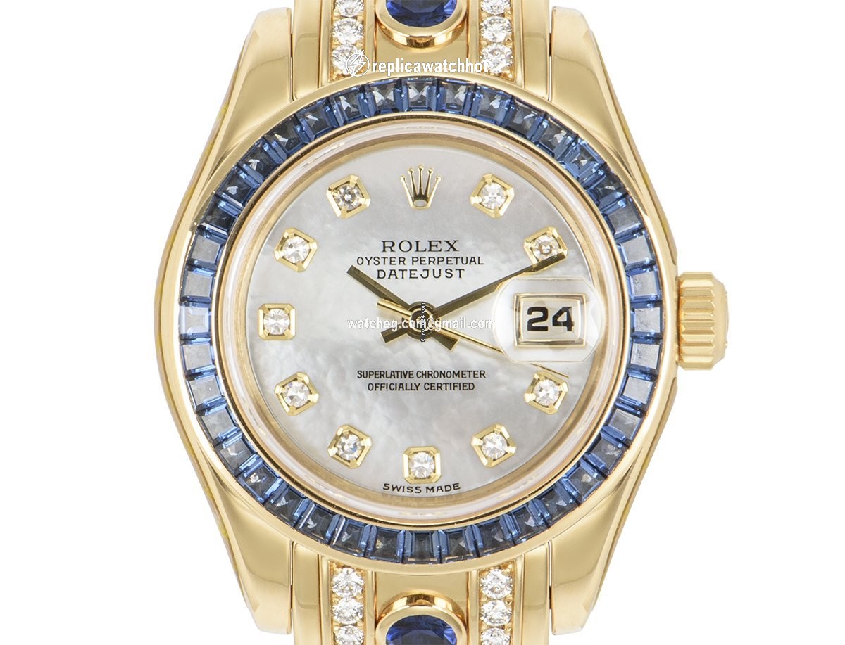Rolex Pearlmaster Womens watch Yellow gold Automatic 80308 2