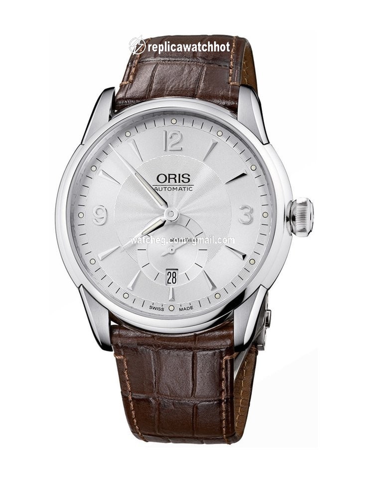Oris Artelier Small Second Mens watch Unisex Automatic Steel 01 396 7580 4051-07 5 21 05 2