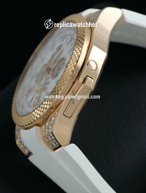 Breitling Bentley GMT Mens watch Unisex Automatic Rose gold R47362 2