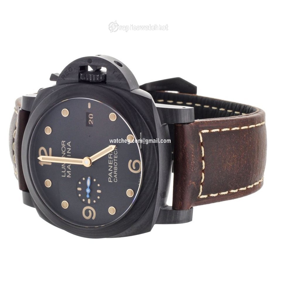 Panerai Luminor Marina 1950 3 Days Automatic Mens watch Unisex Automatic Carbon PAM661 2