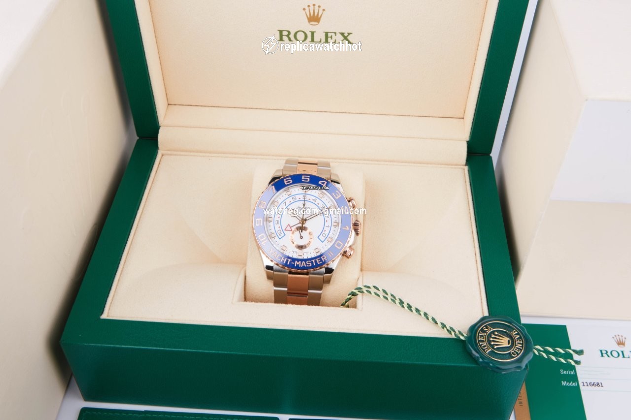 Rolex Yacht-Master II Mens watch Unisex Gold Steel Automatic 116681 2