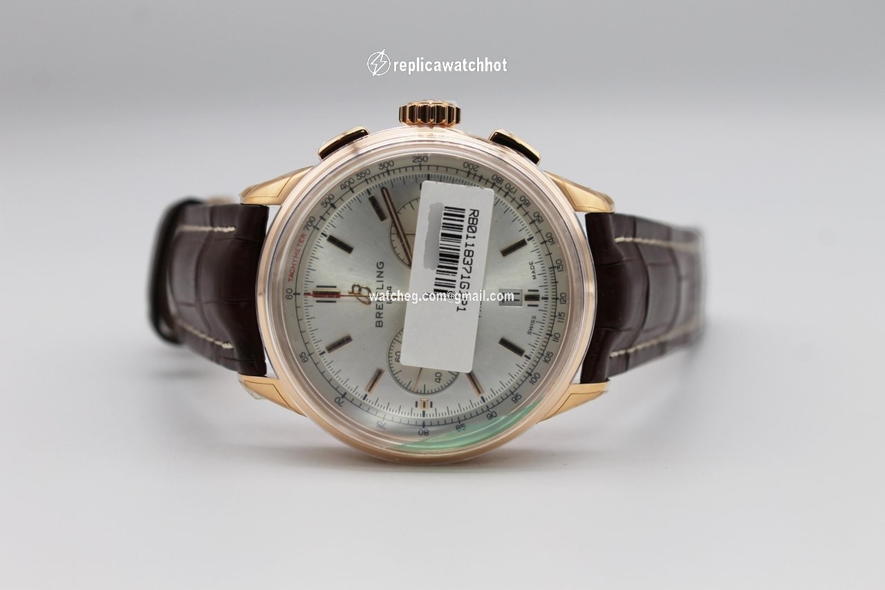 Breitling Mens watch Unisex Automatic Rose gold RB0118371G1P1 2
