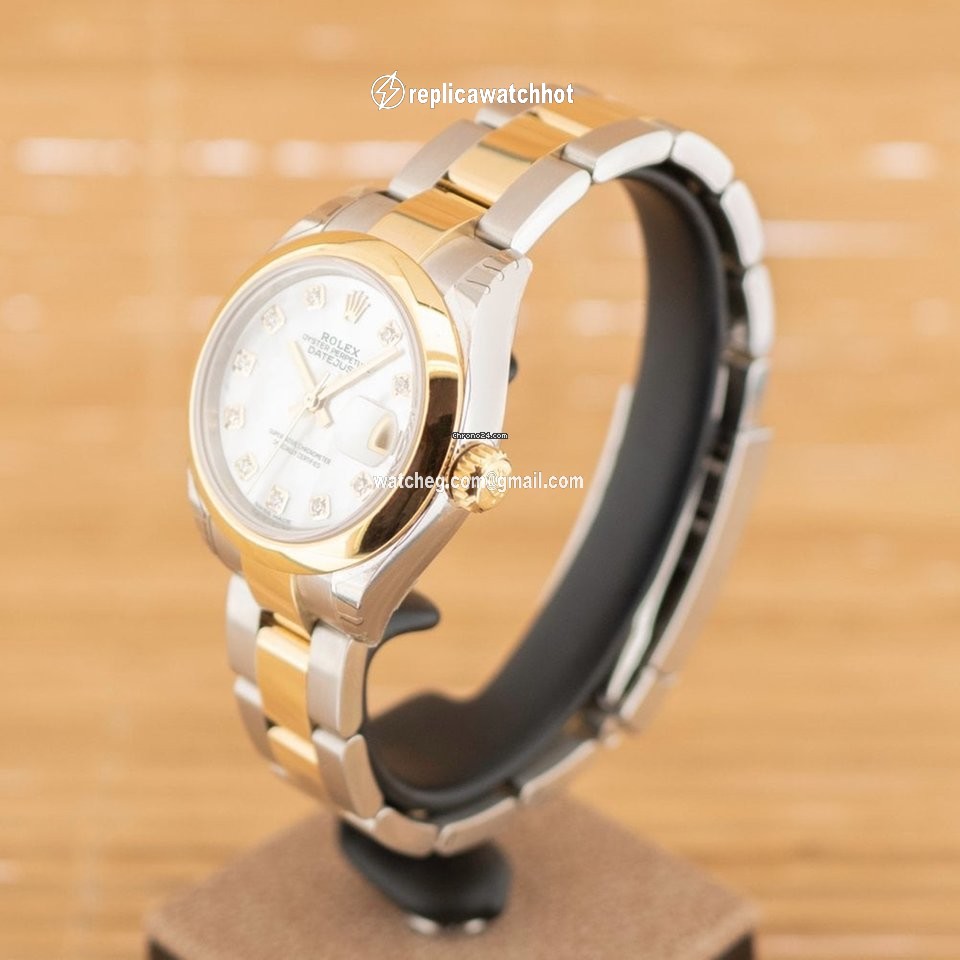 Rolex Lady-Datejust Womens watch Gold Steel Automatic 279163 2