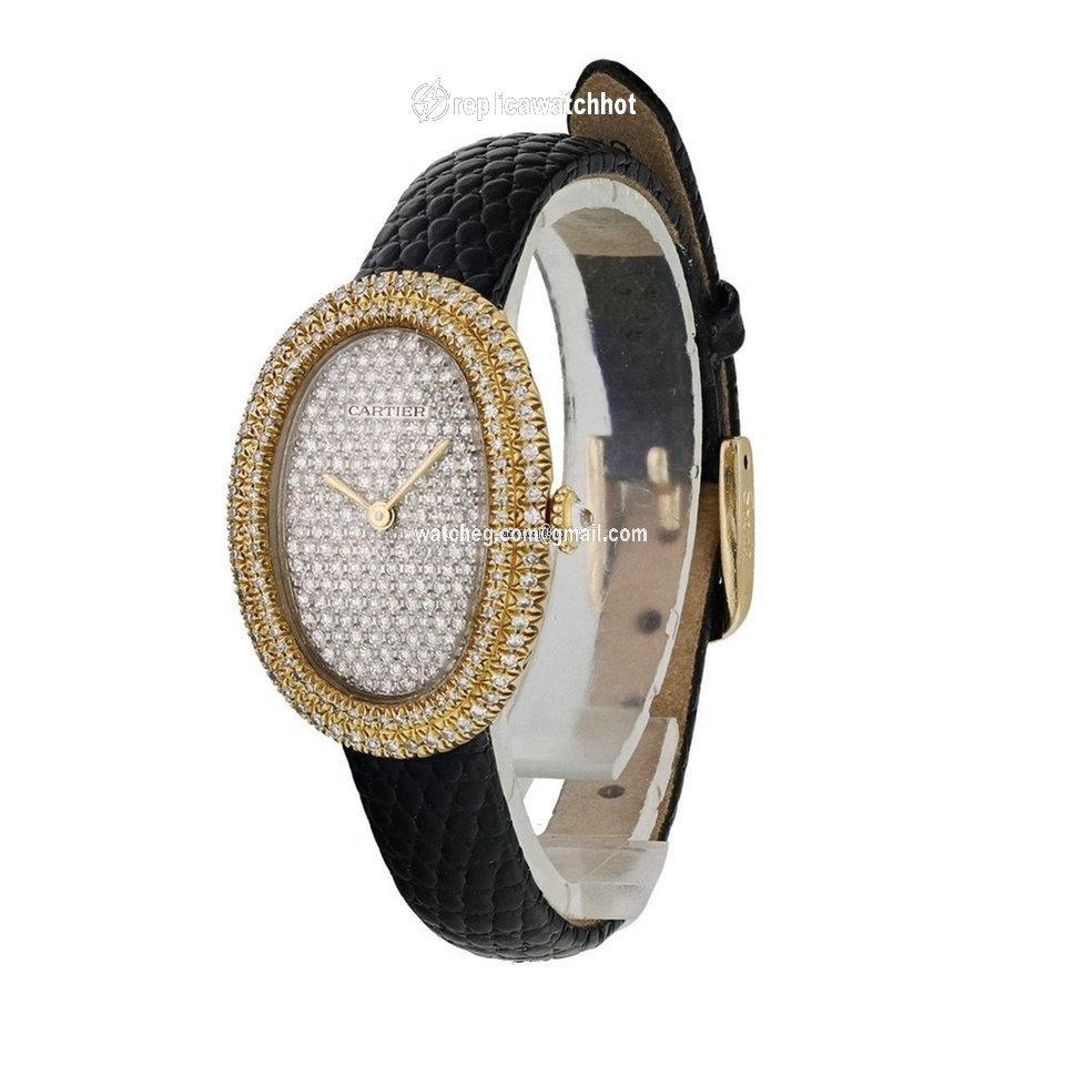 Cartier Baignoire Womens watch Manual winding Yellow gold 7743 2