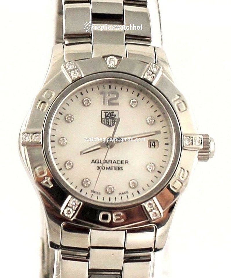 TAG Heuer Aquaracer Lady Quartz Steel WAF141G.BA0813 2