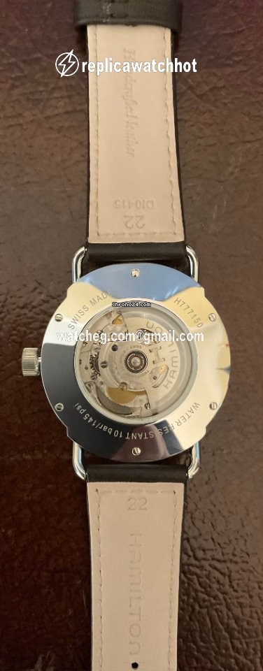 Hamilton Khaki Navy Pioneer Mens watch Unisex Automatic Steel H77715553 2