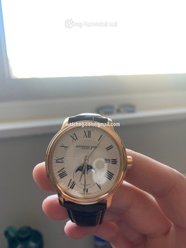 Raymond Weil Maestro Mens watch Unisex Automatic Rose gold 2239-PC5-00659 2