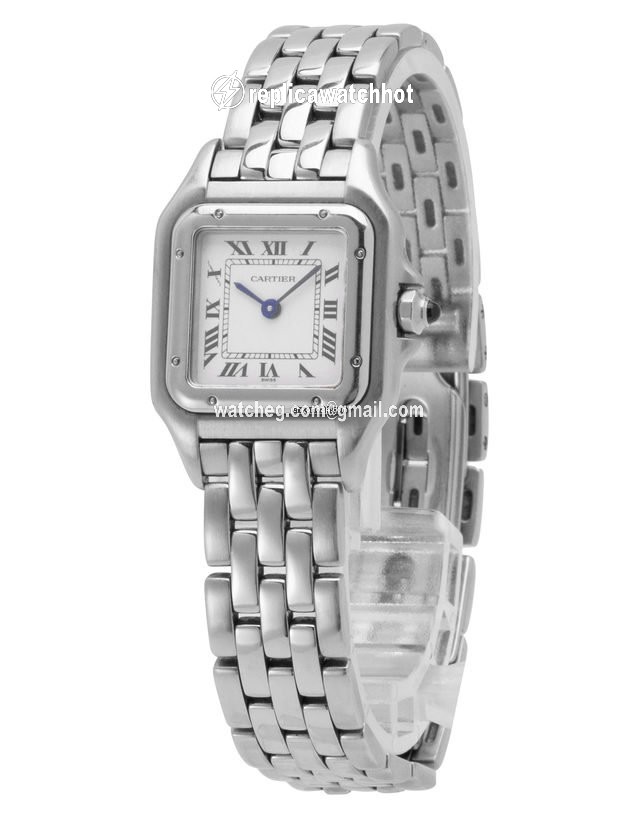 Cartier Panthere Mens watch Unisex Quartz Steel W25033P5 1320 2