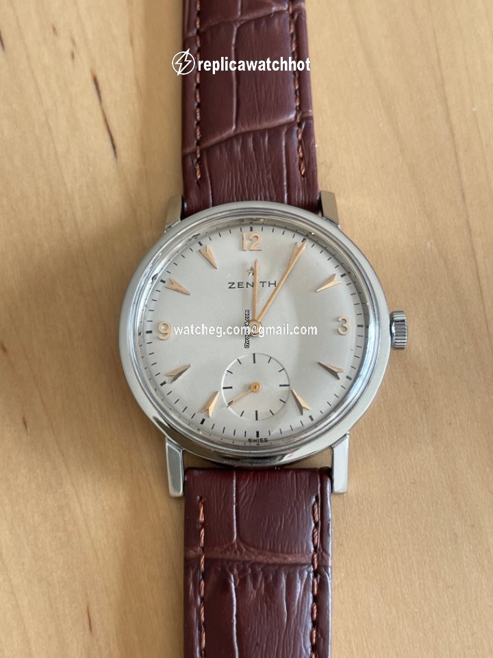 Zenith Mens watch Unisex Manual winding Steel 041D379 2