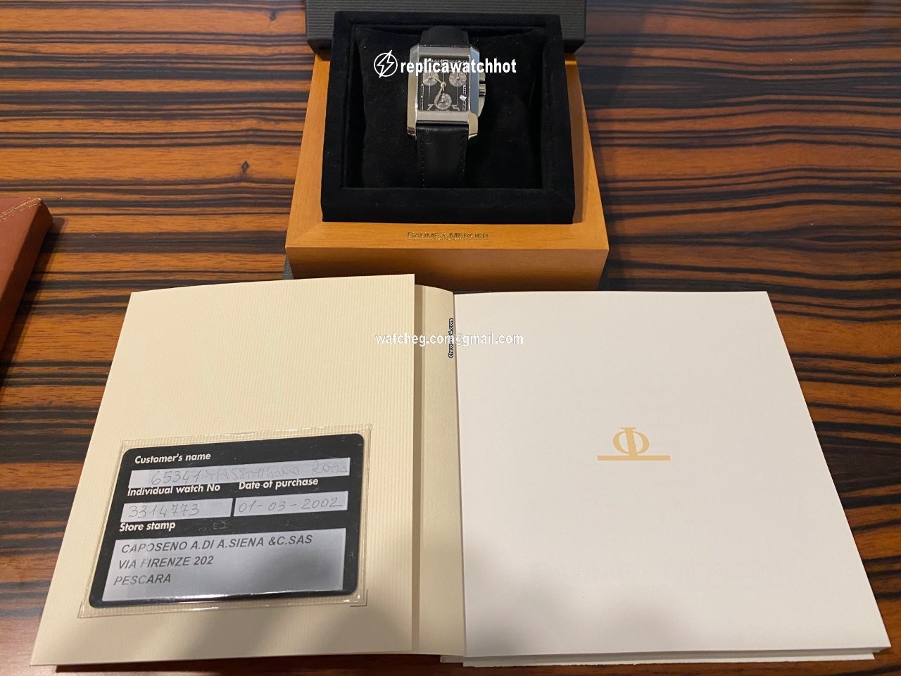 Baume & Mercier Hampton Mens watch Unisex Quartz 3314773 2