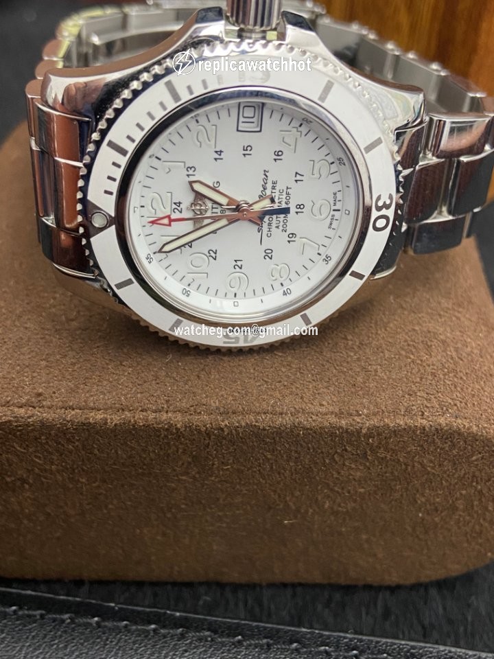 Breitling Superocean II 36 Womens watch Automatic Steel A17312D2 A775-179A 2