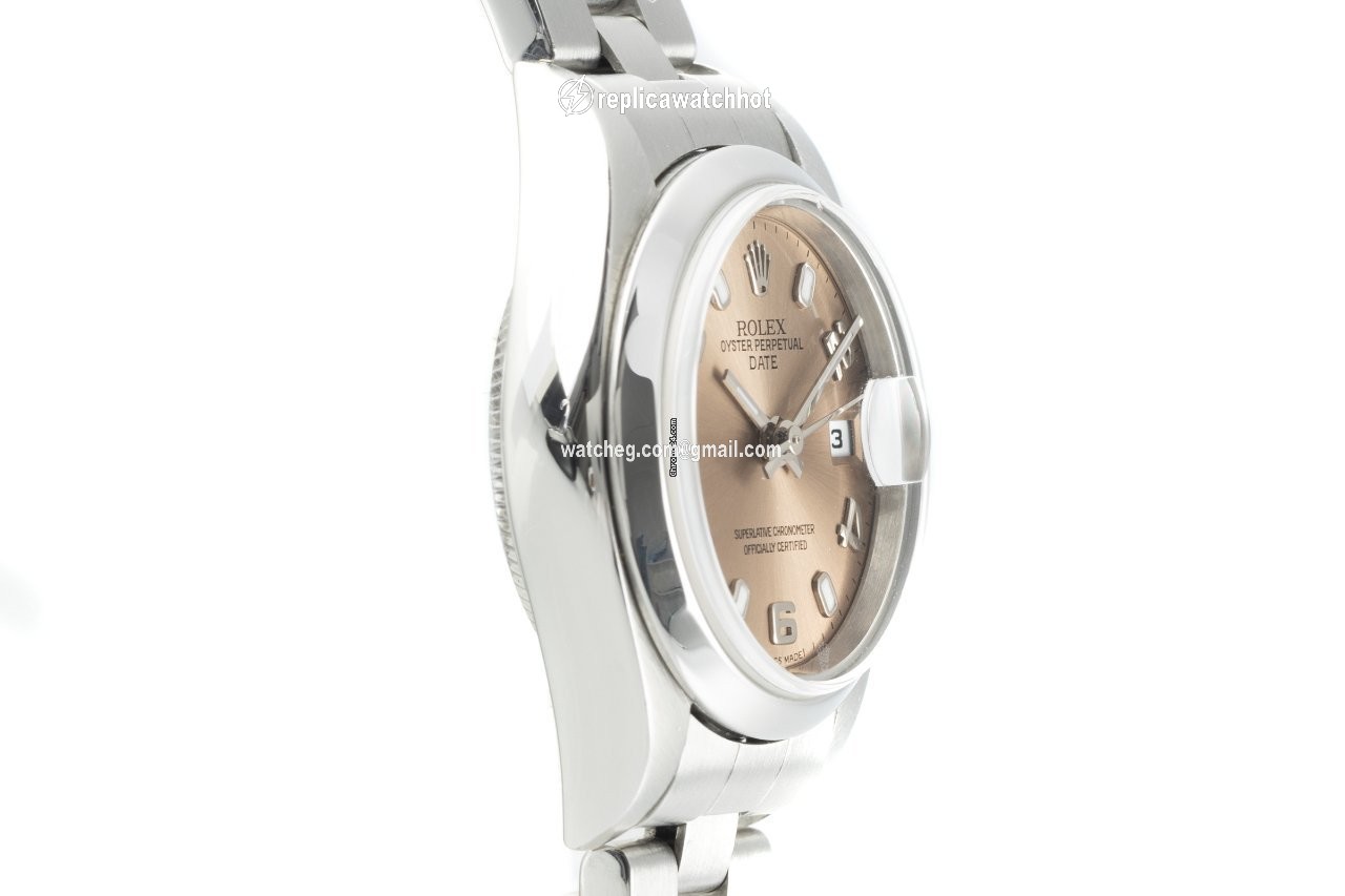Rolex Oyster Perpetual Lady Date Womens watch Steel Automatic 79160 2