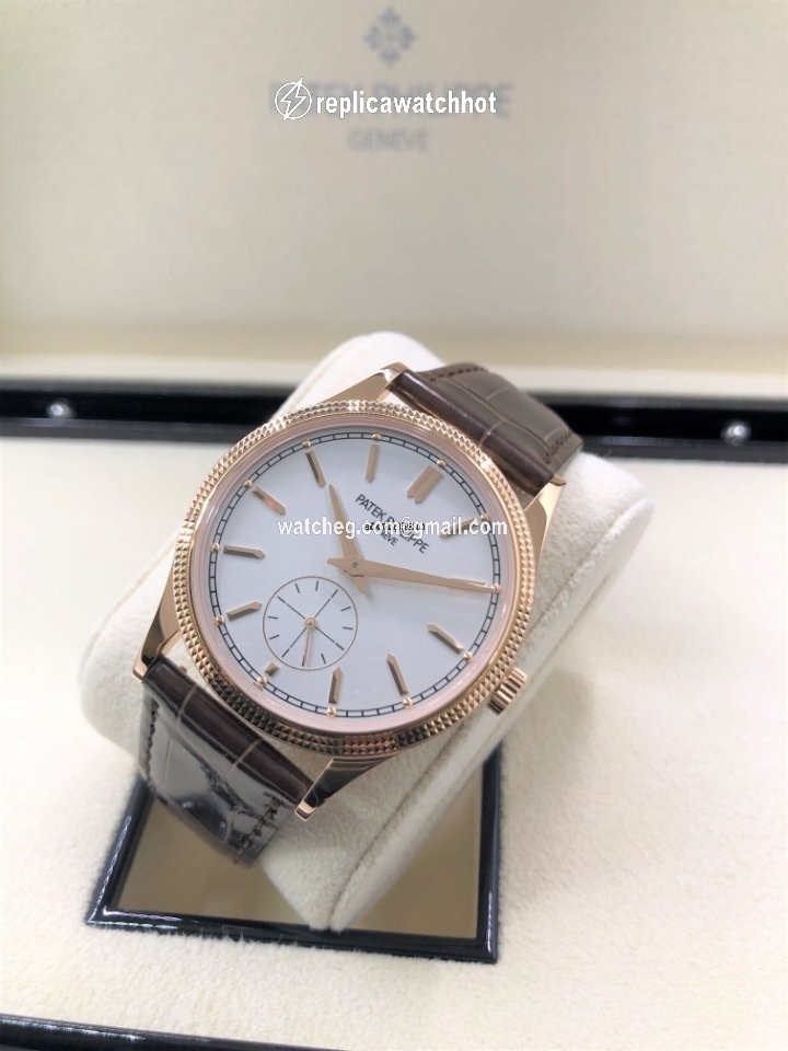 Patek Philippe Calatrava Mens watch Unisex Manual winding Rose gold 6119R-001 2