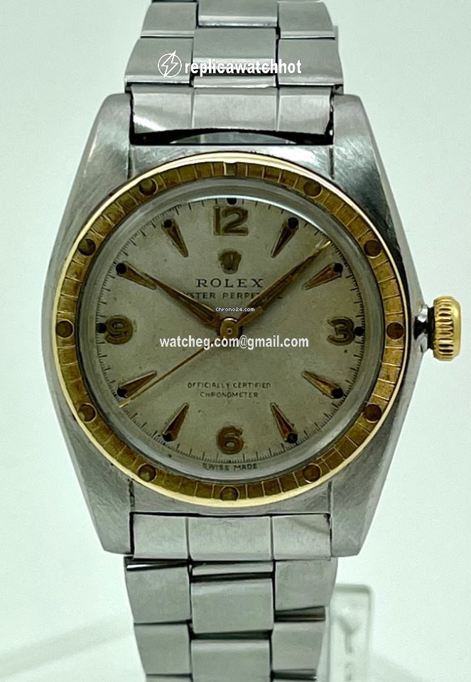 Rolex Mens watch Unisex Gold Steel Automatic 5015 2