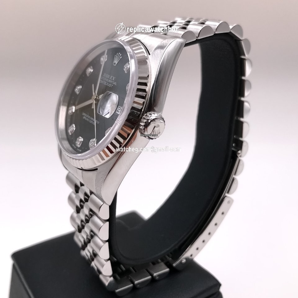 Rolex Datejust 36 Mens watch Unisex Steel Automatic 16234G 2