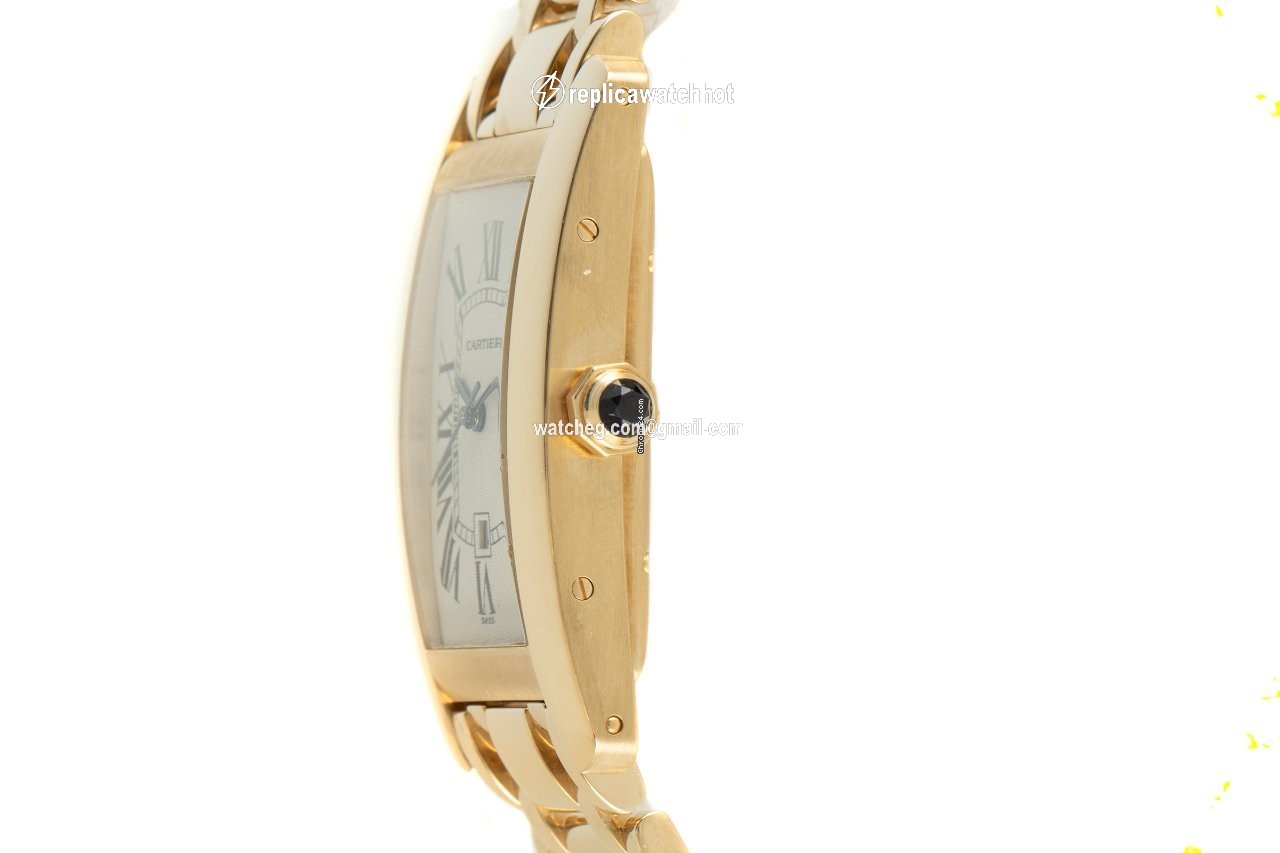 Cartier Tank Americaine Mens watch Unisex Automatic Yellow gold 1725 2