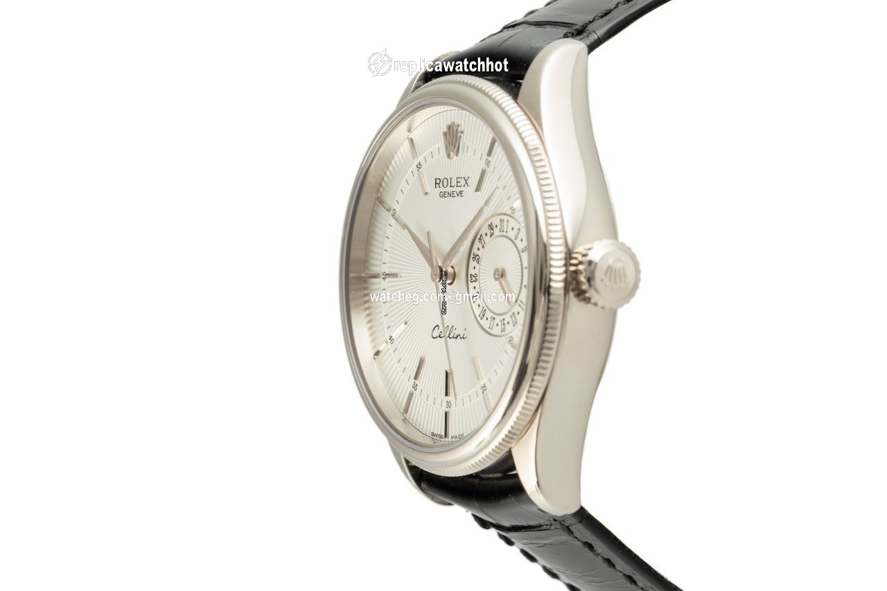 Rolex Cellini Date Mens watch Unisex White gold Automatic 50519 2