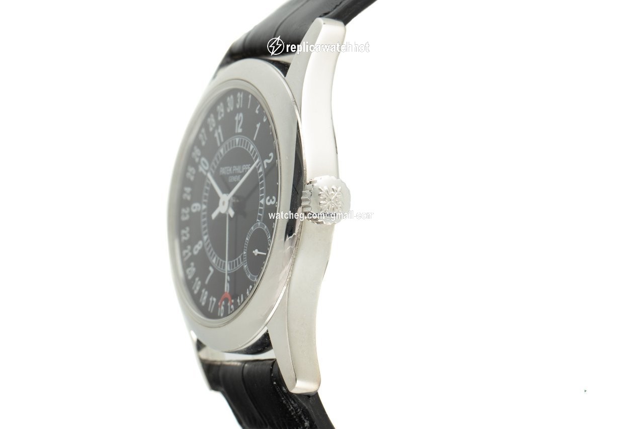 Patek Philippe Calatrava Mens watch Unisex Automatic White gold 6000 2