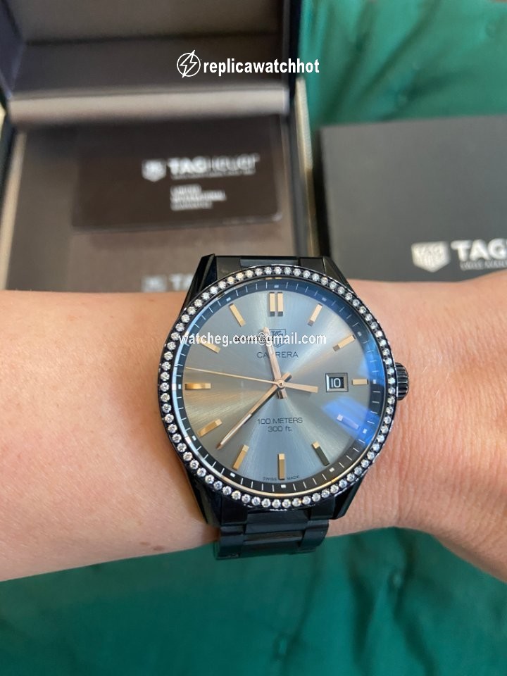 TAG Heuer Carrera Lady Womens watch Quartz Steel WAR101B.BA0728 2