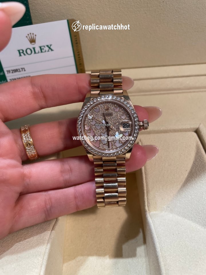 Rolex Datejust Womens watch Rose gold Automatic 278285RBR 2