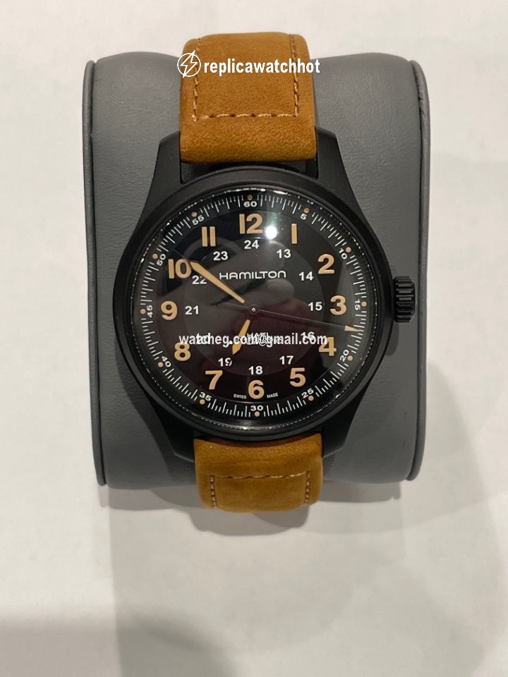 Hamilton Khaki Field Titanium Mens watch Unisex Automatic Titanium H70665533 2