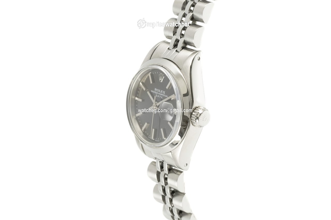 Rolex Oyster Perpetual Lady Date Womens watch Steel Automatic 6919 2