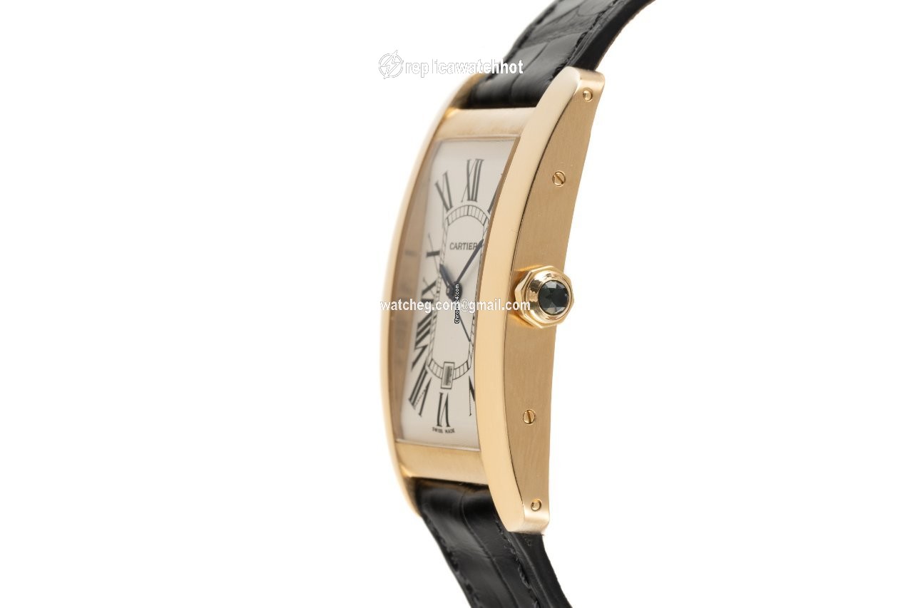 Cartier Tank Americaine Mens watch Unisex Automatic Yellow gold 2329 2