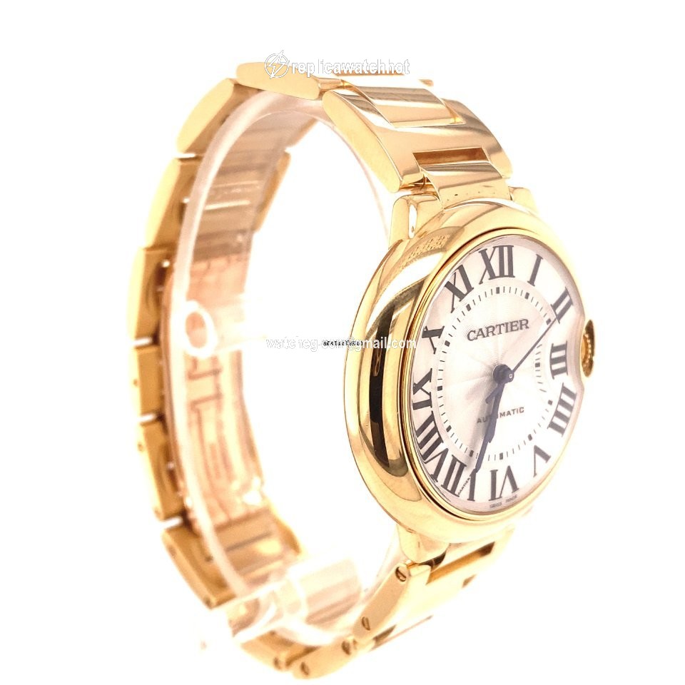Cartier Ballon Bleu 36mm Womens watch Automatic Yellow gold W69003Z2 2