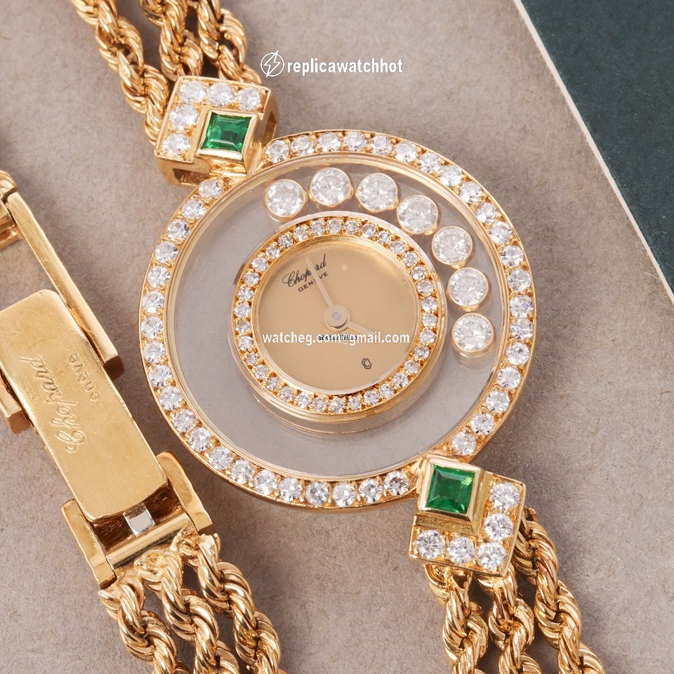 Chopard Happy Diamonds Womens watch Quartz Yellow gold 4066 2
