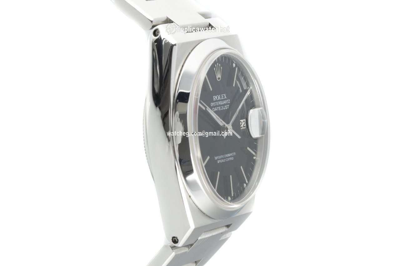Rolex Datejust Oysterquartz Mens watch Unisex Steel Quartz 17000 2