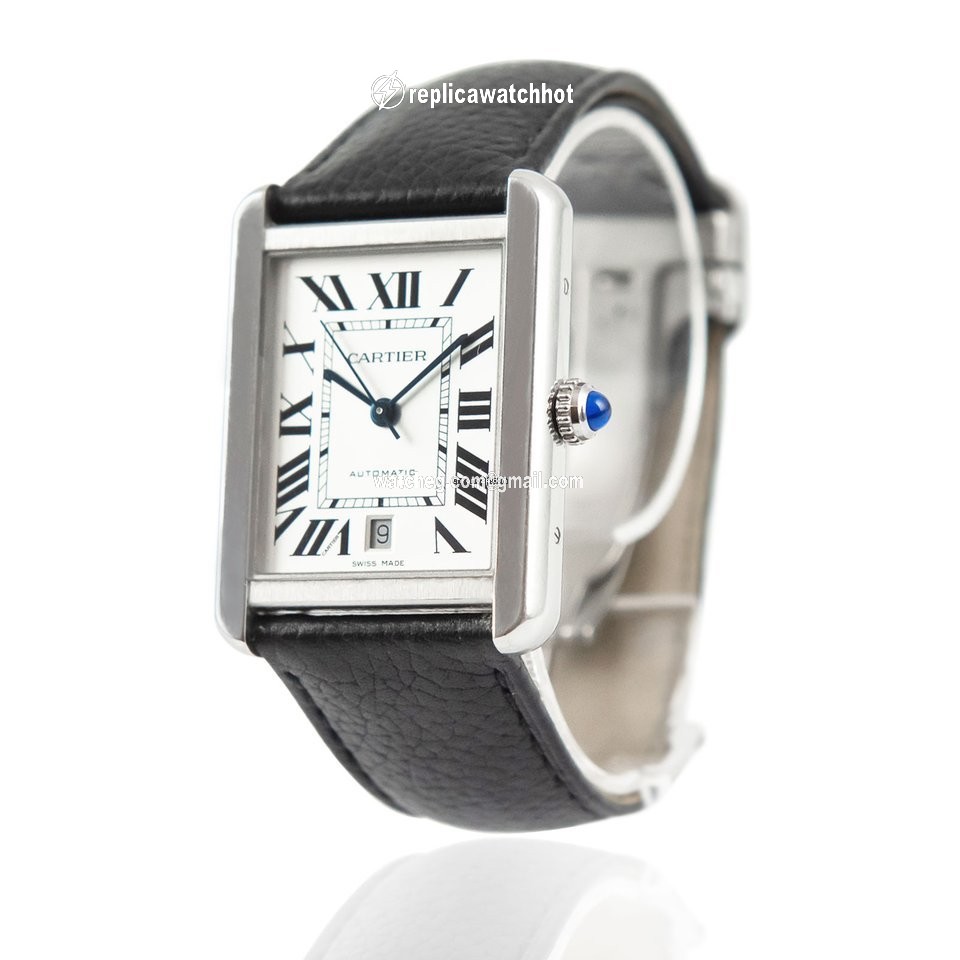 Cartier Tank Solo Mens watch Unisex Automatic Steel WSTA0029 2