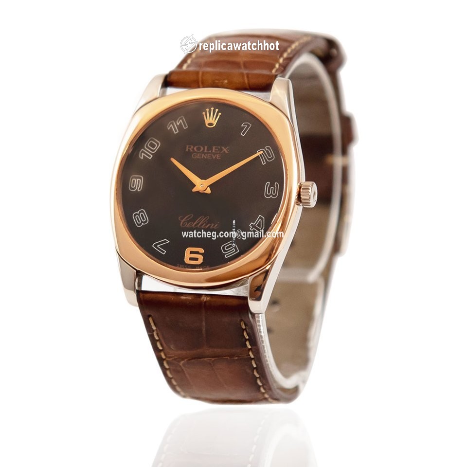 Rolex Cellini Danaos Mens watch Unisex Rose gold Manual winding 4233 2