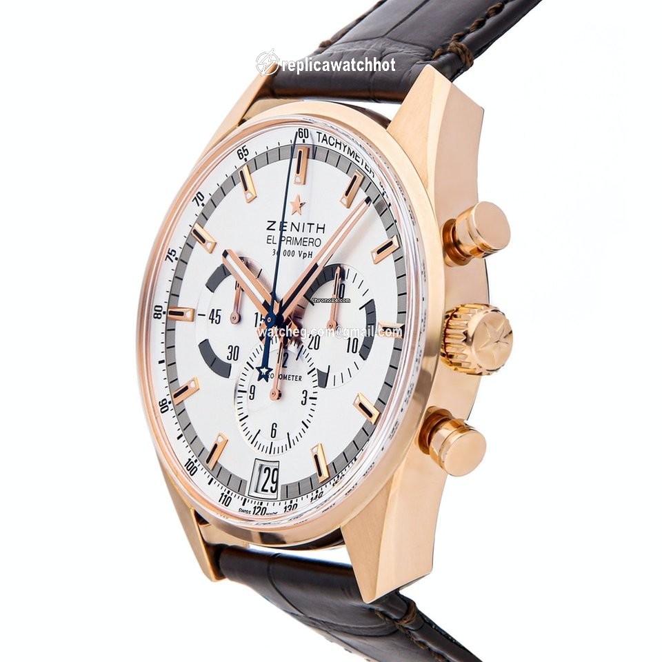 Zenith El Primero Mens watch Unisex Automatic Rose gold 18.2040.400 02.C494 2