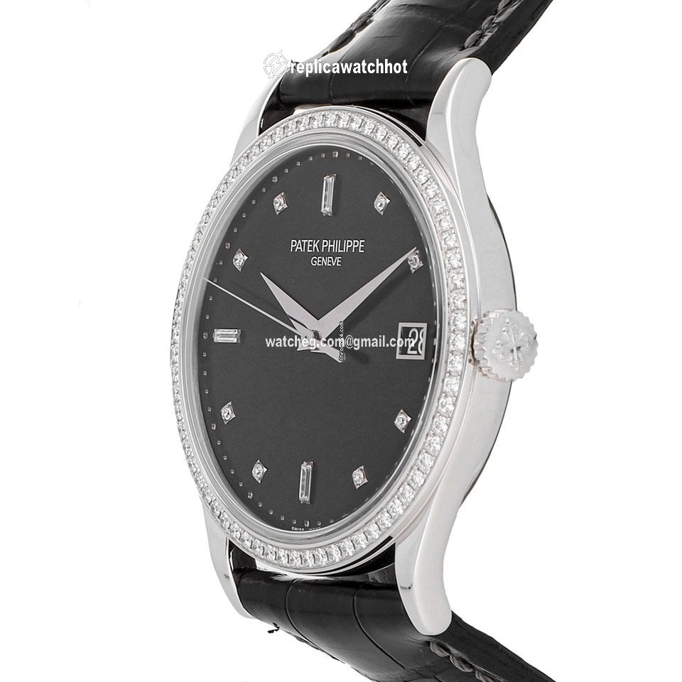Patek Philippe Calatrava Mens watch Unisex Automatic White gold 5297G-001 2