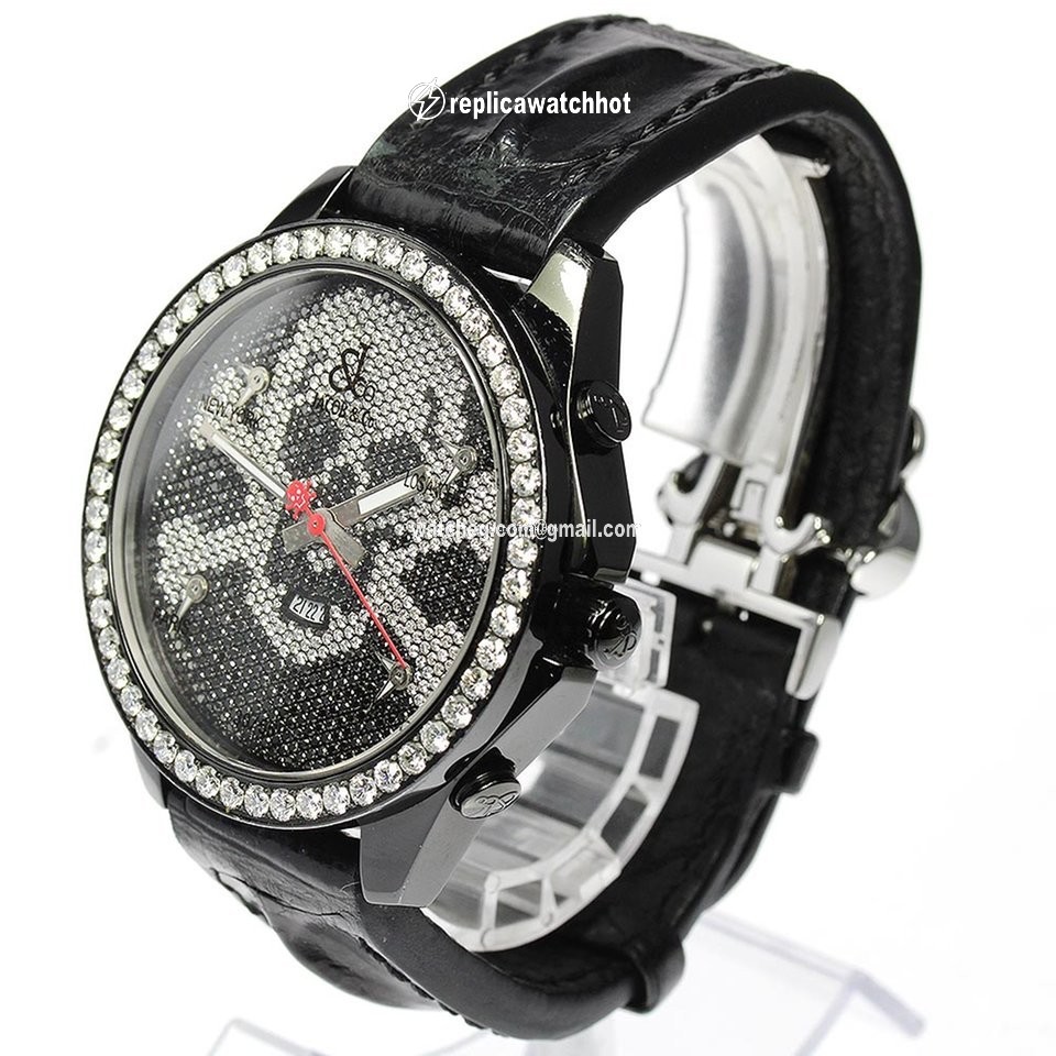 Jacob & Co. Mens watch Unisex Quartz Steel JC-SKULL9 2