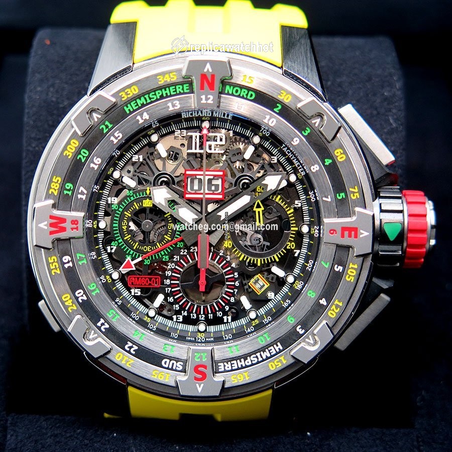 Richard Mille Mens watch Unisex Automatic Titanium RM060 2