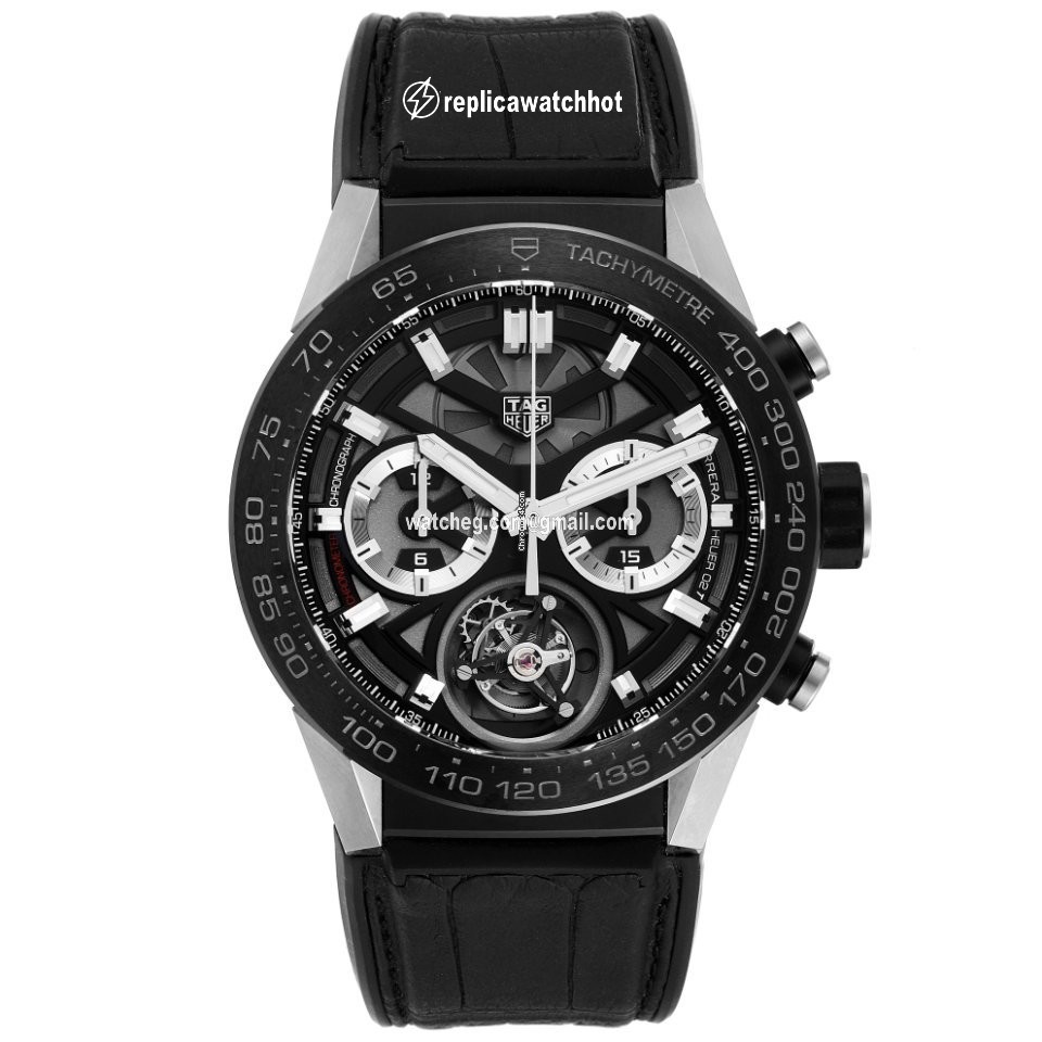 TAG Heuer Carrera Heuer-02T Mens watch Unisex Automatic Titanium CAR5A8Y.FC6377 2